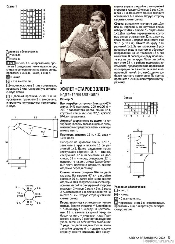 Школа вязания в журнале «Азбука вязания №3 2022»