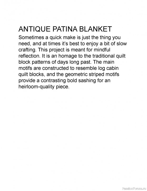 Вязаные проекты в книге «Crochet Modular Blankets»