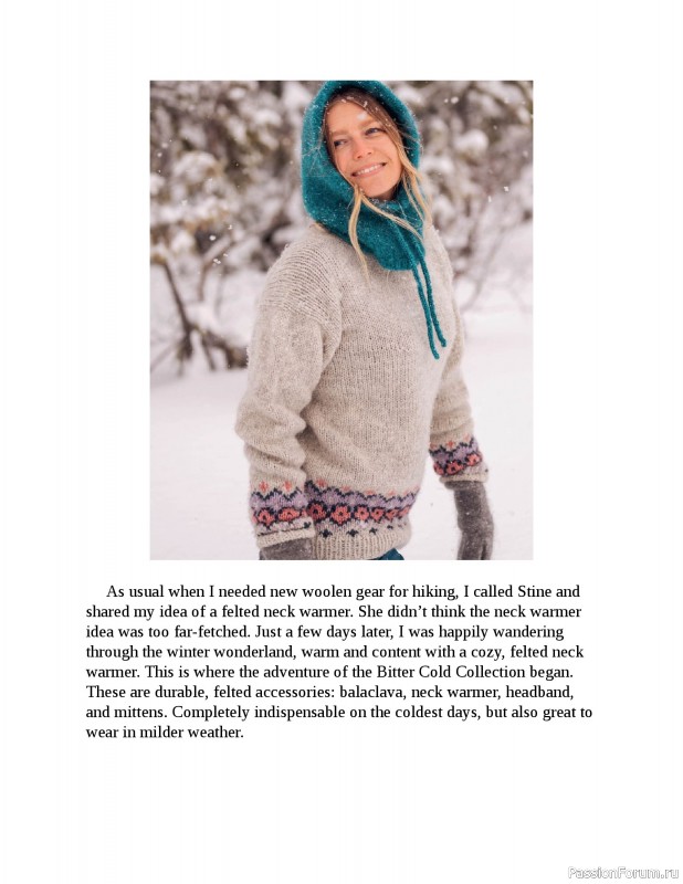 Вязаные проекты в книге «Happy Nordic Knits»
