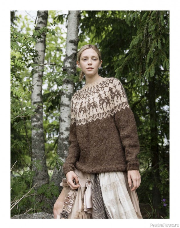 Вязаные проекты в книге «Knitted Kalevala». Продолжение