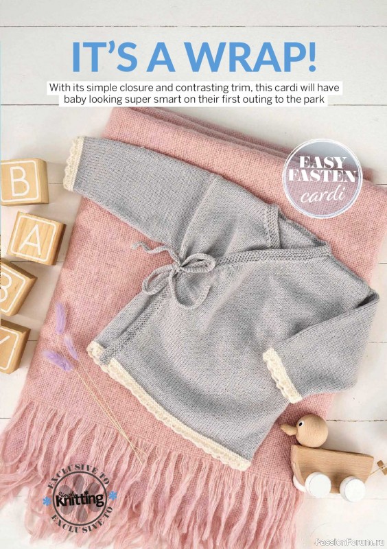 Вязаные проекты в журнале «Simply Knitting №280 2026»