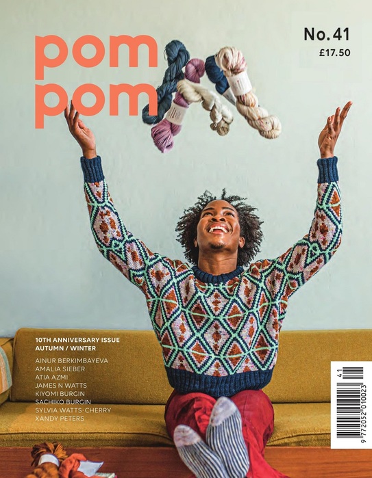 Вязаные модели спицами в журнале &laquo;Pom Pom Quarterly №41/aw 2022&raquo;