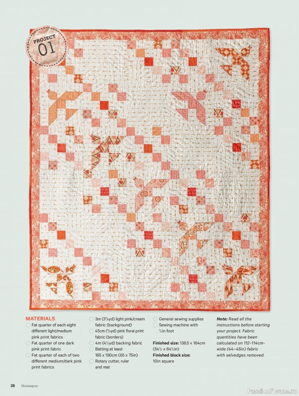Коллекция проектов для рукодельниц в журнале &laquo;Australian Homespun №230 2026&raquo;