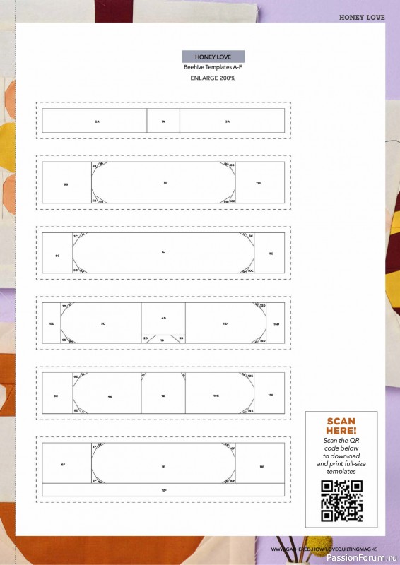 Коллекция проектов для рукодельниц в журнале «Love Patchwork & Quilting №151 2025»