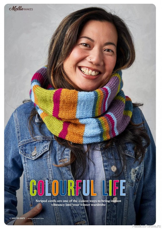 Коллекция проектов для рукодельниц в журнале «Mollie Makes Christmas Crafting – Winter Knits 2025»