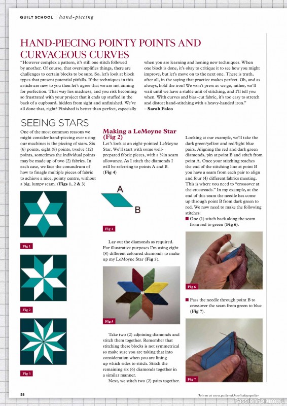 Коллекция проектов для рукодельниц в журнале «Todays Quilter №125 2025»