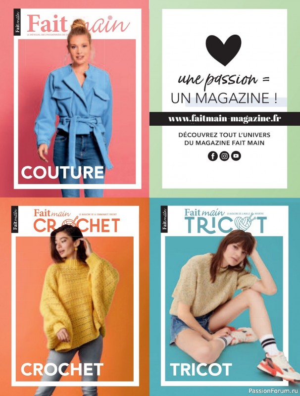 Вязаные модели в журнале &laquo;Fait Main Tricot №59 2026&raquo;