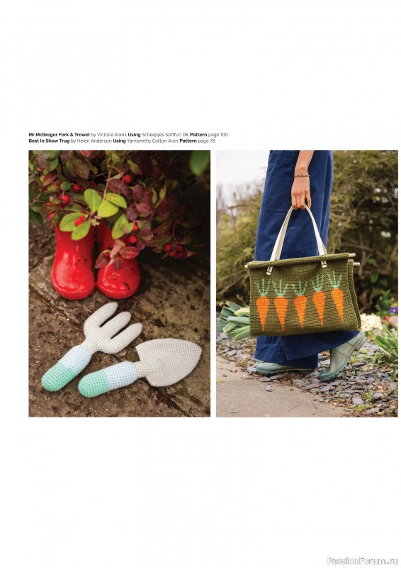 Вязаные проекты крючком в журнале &laquo;Inside Crochet №189 2026&raquo;