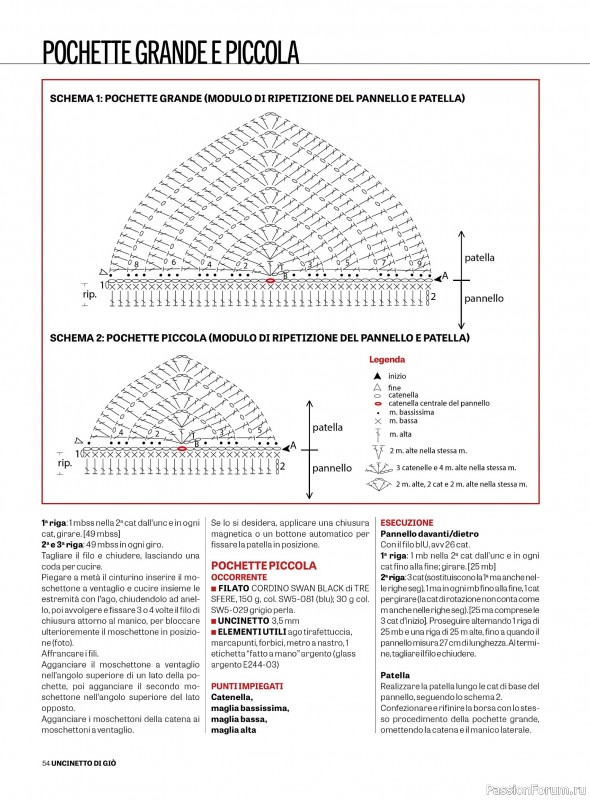 Вязаные проекты крючком в журнале «L'Uncinetto di Gio Plus №11 2025»