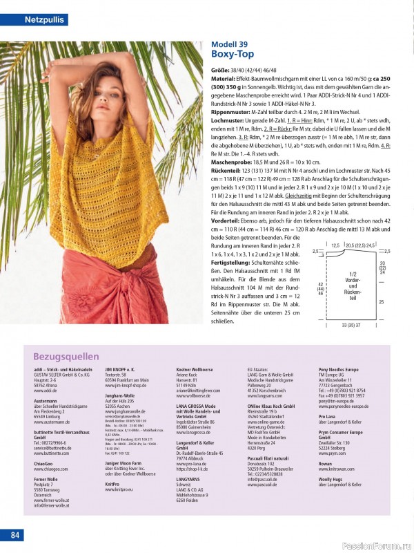 Вязаные проекты спицами в журнале &laquo;Hundert Seiten voller Ideen №2 2026&raquo;