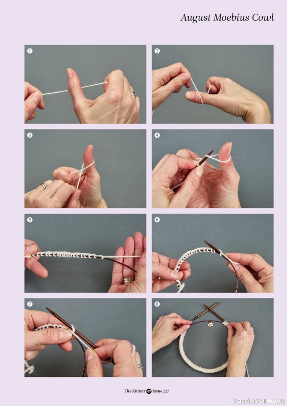 Вязаные проекты спицами в журнале «The Knitter №227 2026»