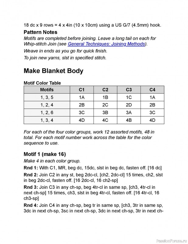 Вязаные проекты в книге «Crochet Modular Blankets». Продолжение