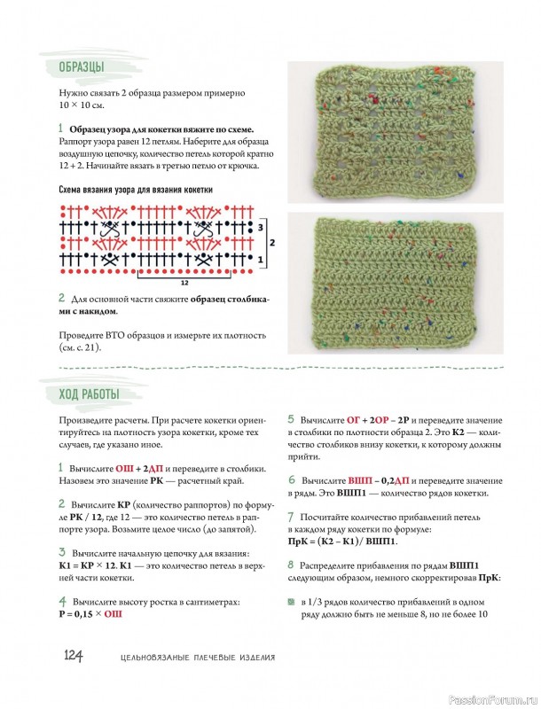Вязаные проекты в книге «Конструктор бесшовных изделий». Продолжение
