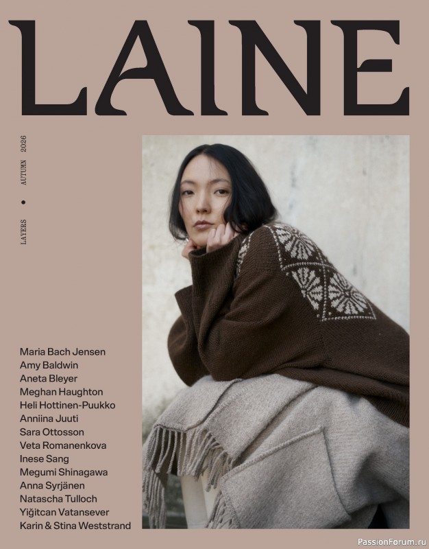 Вязаные проекты в книге &laquo;Laine Magazine №30 - Autumn 2026&raquo;. Часть 1.