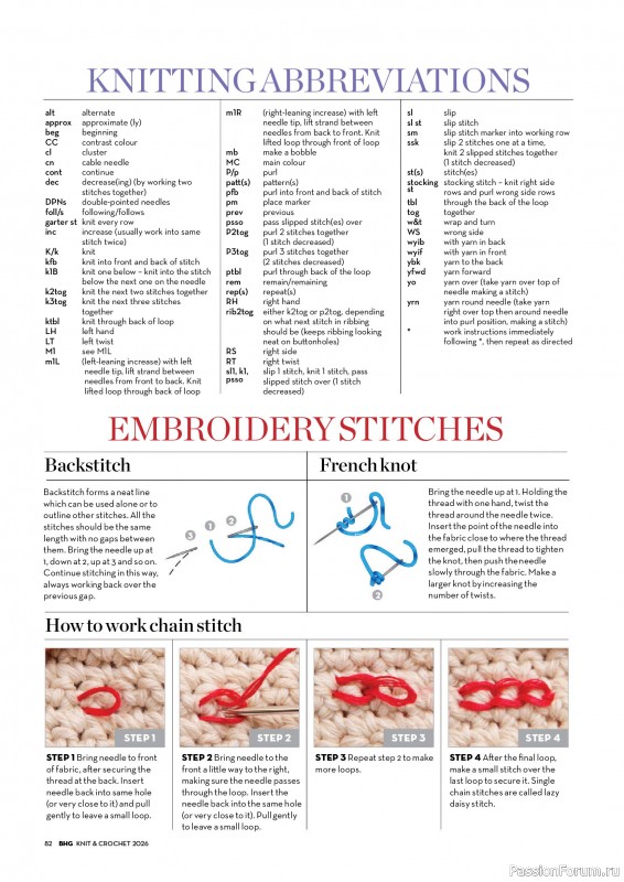Вязаные проекты в журнале «Better Homes & Gardens Specials №7 2026»