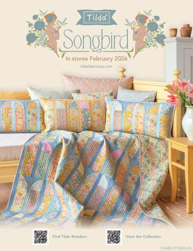 Коллекция проектов для рукодельниц в журнале «Fons & Porter's Love of Quilting - Winter 2026»