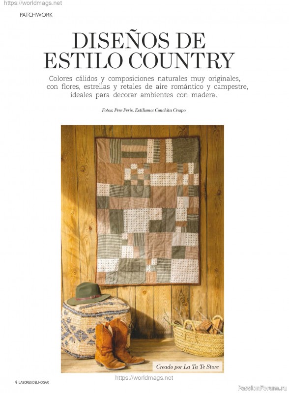 Коллекция проектов для рукодельниц в журнале &laquo;Labores del hogar №793 2025&raquo;