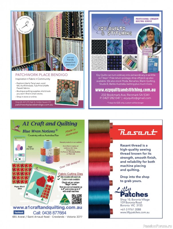 Коллекция проектов для рукодельниц в журнале &laquo;Quilters Companion №138 2026&raquo;