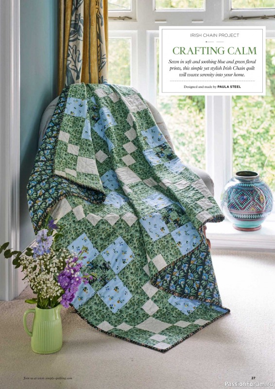 Коллекция проектов для рукодельниц в журнале &laquo;Todays Quilter №143 2026&raquo;