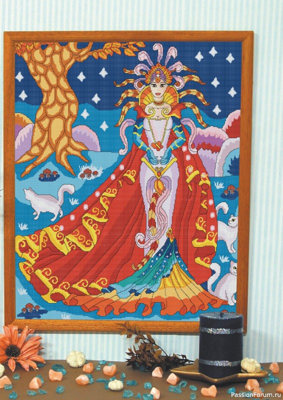 Коллекция вышивки в журнале «Coleccion Punto de Cruz №1 2026»