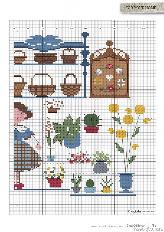 Коллекция вышивки в журнале «CrossStitcher №425 2025»