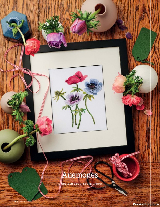 Коллекция вышивки в журнале &laquo;Inspirations №130 2026&raquo;