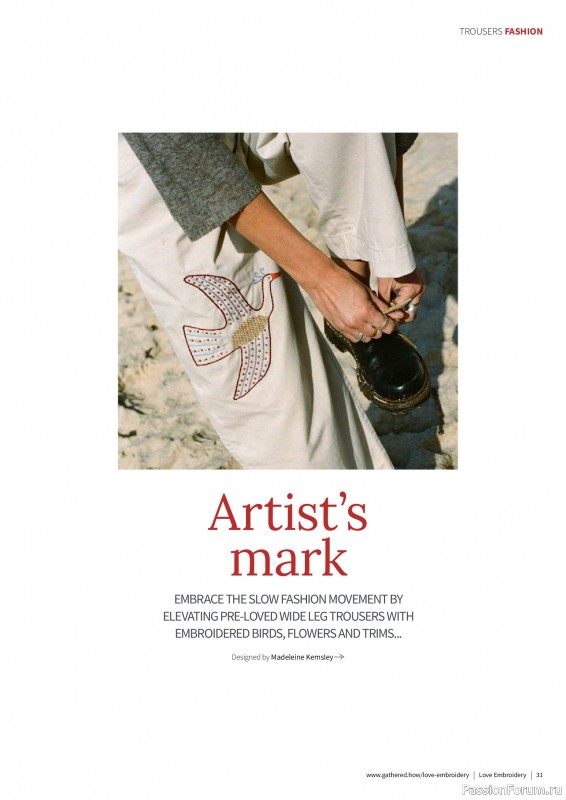 Коллекция вышивки в журнале &laquo;Love Embroidery №76 2026&raquo;