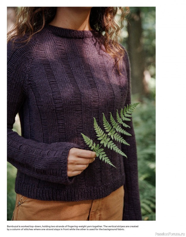 Вязаные модели в журнале «Laine Magazine №24 2025 Spring»
