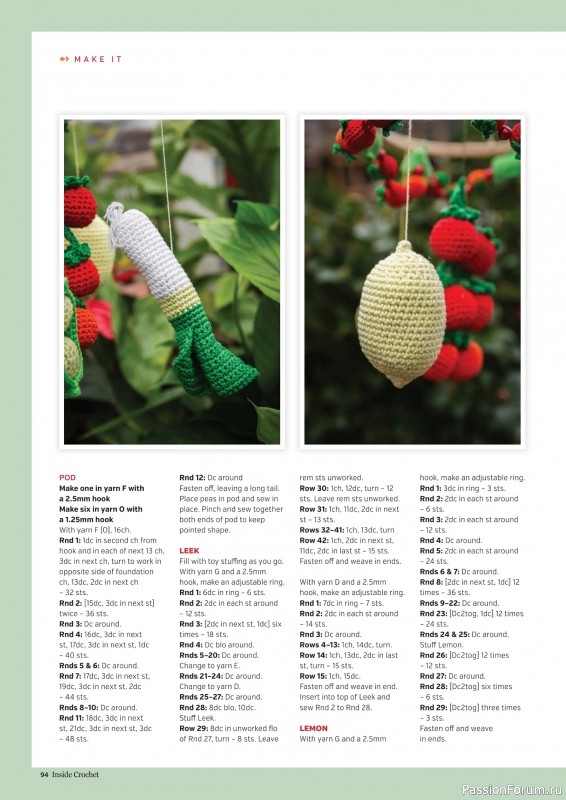 Вязаные проекты крючком в журнале &laquo;Inside Crochet №189 2026&raquo;