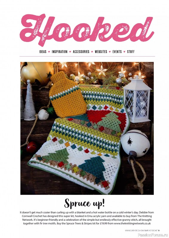 Вязаные проекты крючком в журнале «Simply Crochet №169 2025»