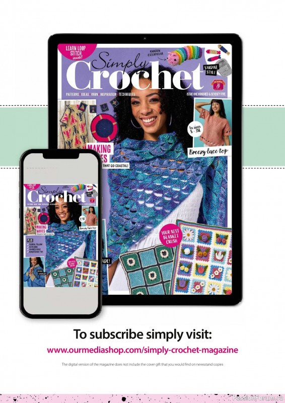 Вязаные проекты крючком в журнале &laquo;Simply Crochet №175 2026&raquo;