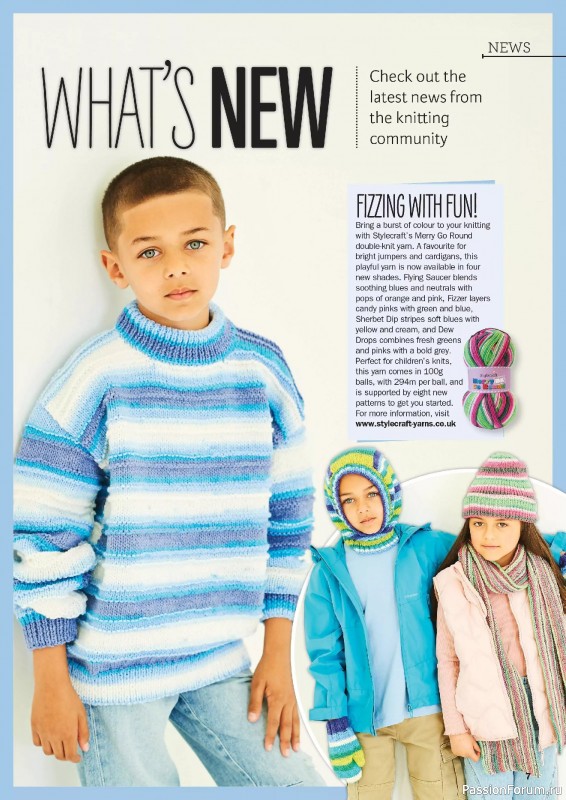 Вязаные проекты в журнале «Knit Now №187 2025»