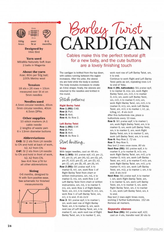 Вязаные проекты в журнале «Knit Now №189 2025»