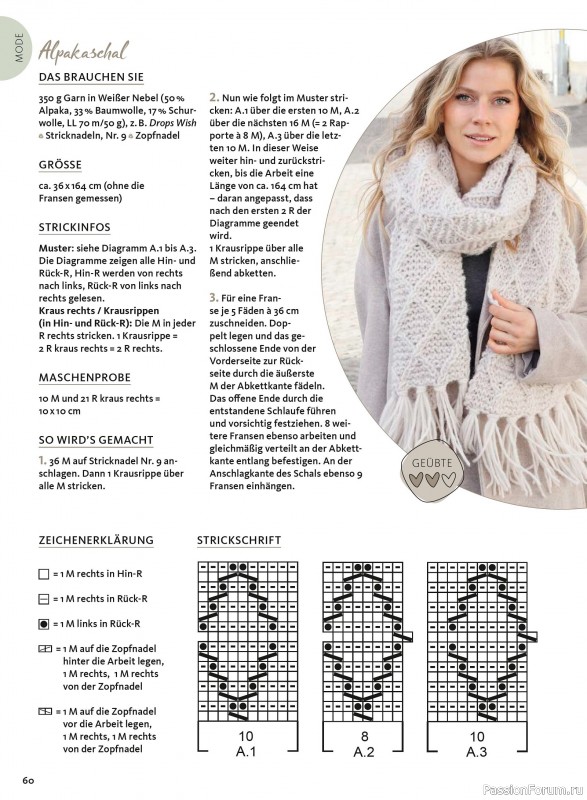 Вязаные проекты в журнале «Selbst Gestrickt №1 2026»