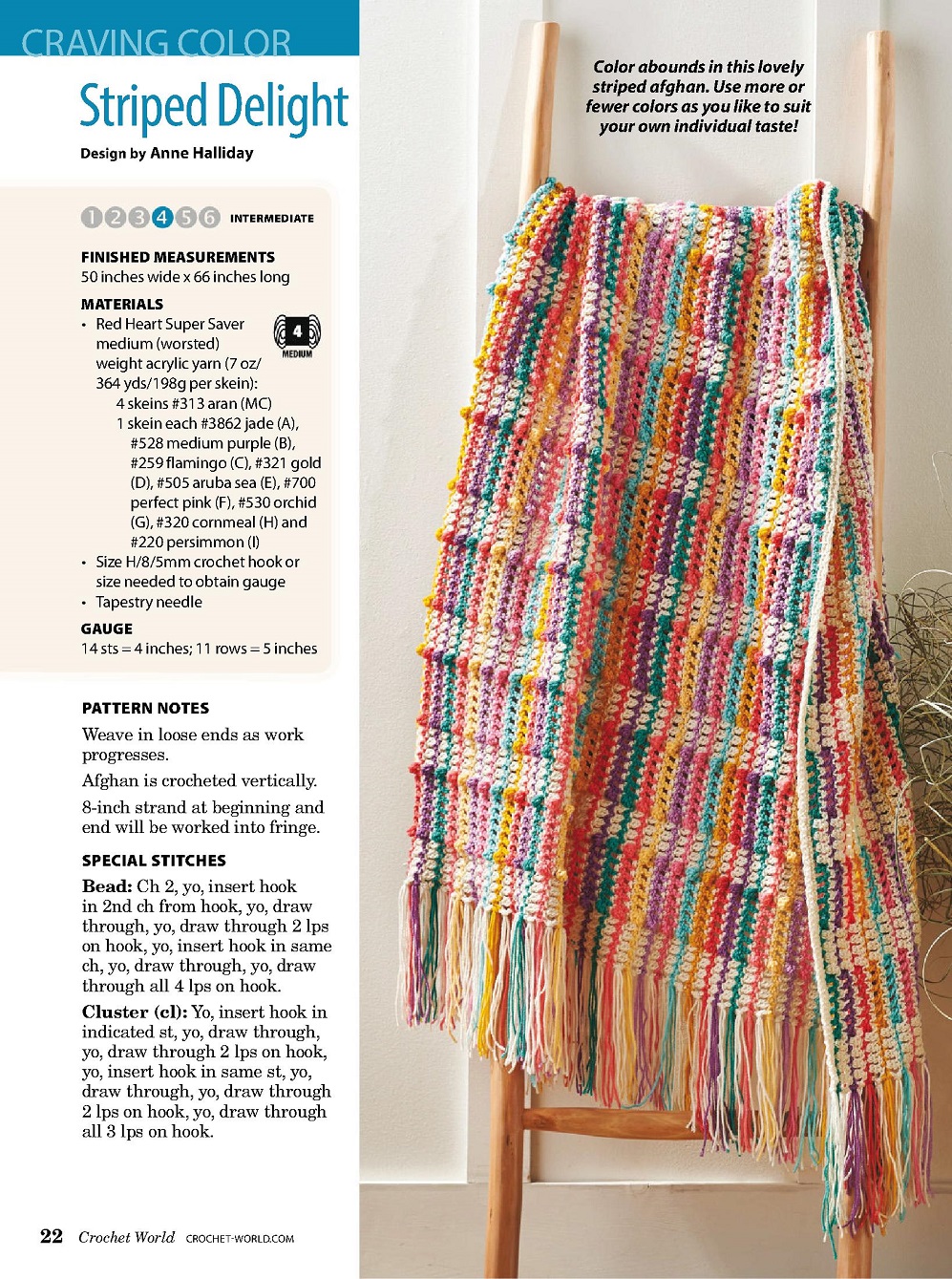 Вязание для всей семьи в журнале «Crochet World – April 2022» Вязание для всей семьи в журнале «Crochet World – April 2022»