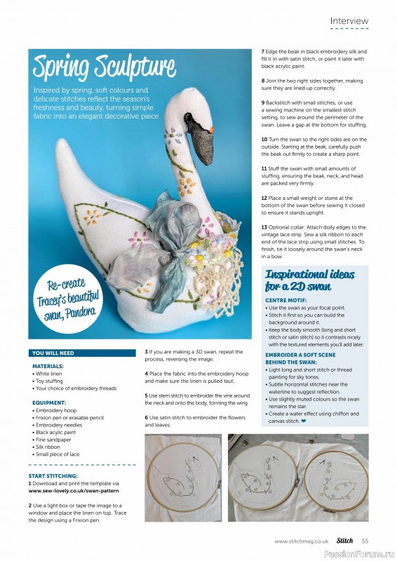 Коллекция проектов для рукодельниц в журнале «Stitch Magazine №160 2026»