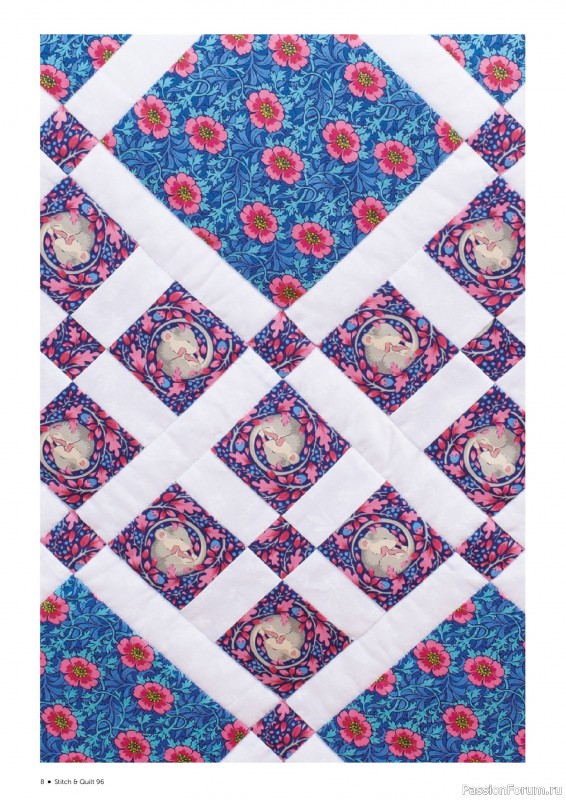 Коллекция проектов для рукодельниц в журнале «Stitch & Quilt №96 2026»