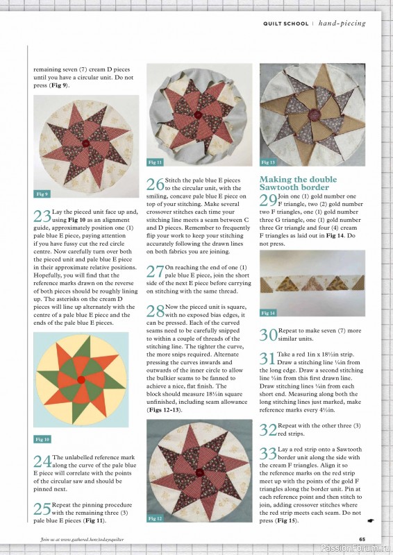 Коллекция проектов для рукодельниц в журнале «Todays Quilter №125 2025»