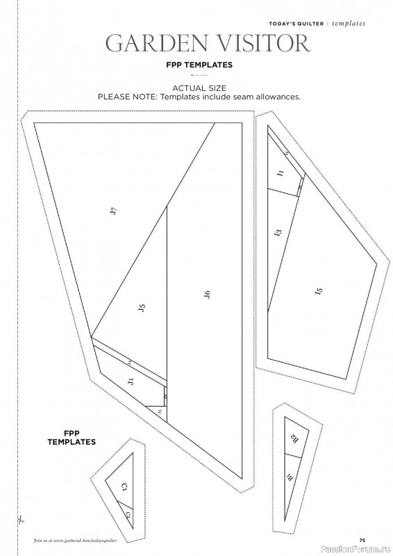 Коллекция проектов для рукодельниц в журнале &laquo;Todays Quilter №136 2026&raquo;