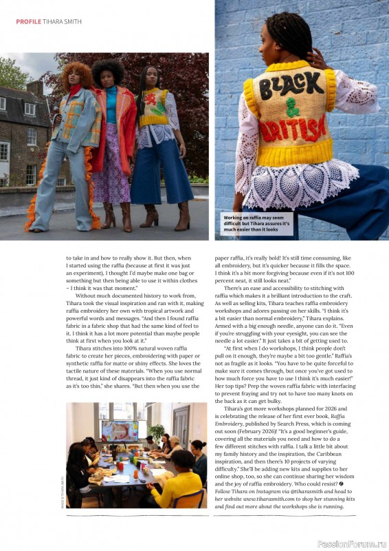 Коллекция вышивки в журнале «Love Embroidery №75 2026»