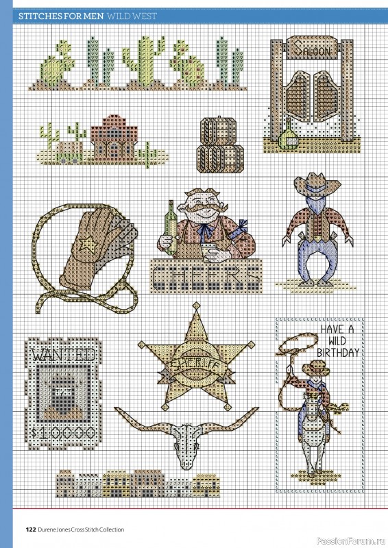 Коллекция вышивки в журнале &laquo;Ultimate Cross Stitch Collection - Durene Jones 2026&raquo;. Часть 2.