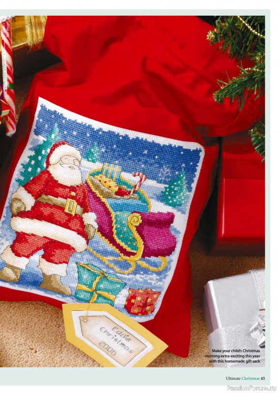 Коллекция вышивки в журнале «Ultimate CrossStitch – Christmas 2026»