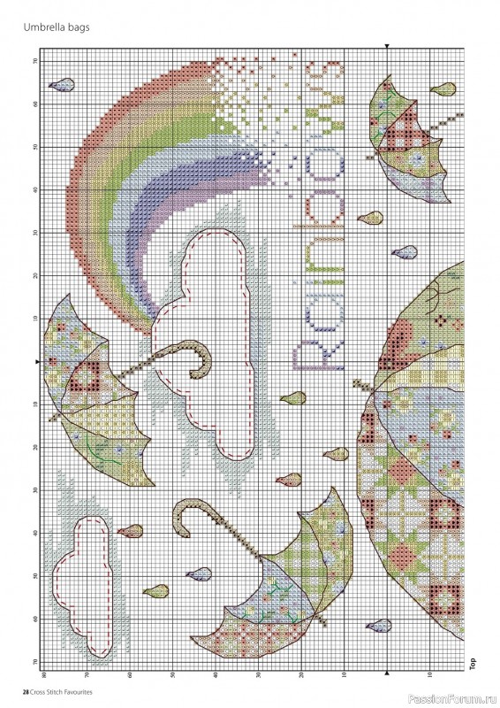 Коллекция вышивки крестиком в журнале «Cross Stitch Favourites - Spring/Summer 2022»