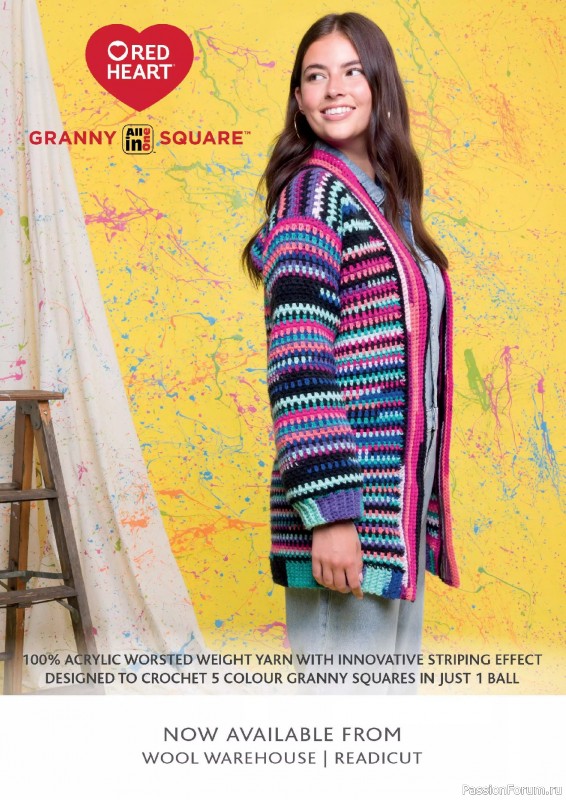 Вязаные проекты крючком в журнале «Crochet Now №127 2025»