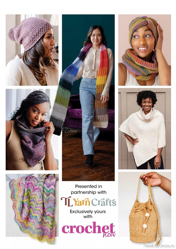 Вязаные проекты крючком в журнале &laquo;Crochet Now №129 2026&raquo;
