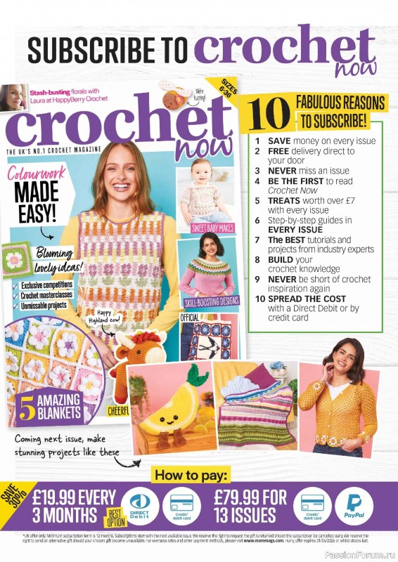 Вязаные проекты крючком в журнале &laquo;Crochet Now №132 2026&raquo;