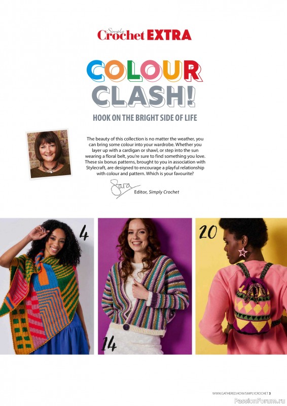 Вязаные проекты крючком в журнале &laquo;Simply Crochet №174 2026&raquo;