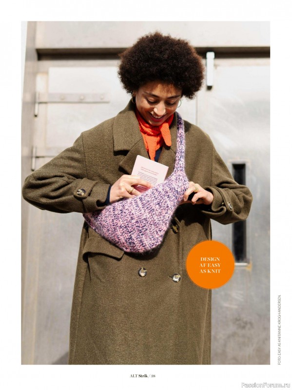 Вязаные проекты спицами в журнале &laquo;Alt for Damerne №40 2025&raquo;