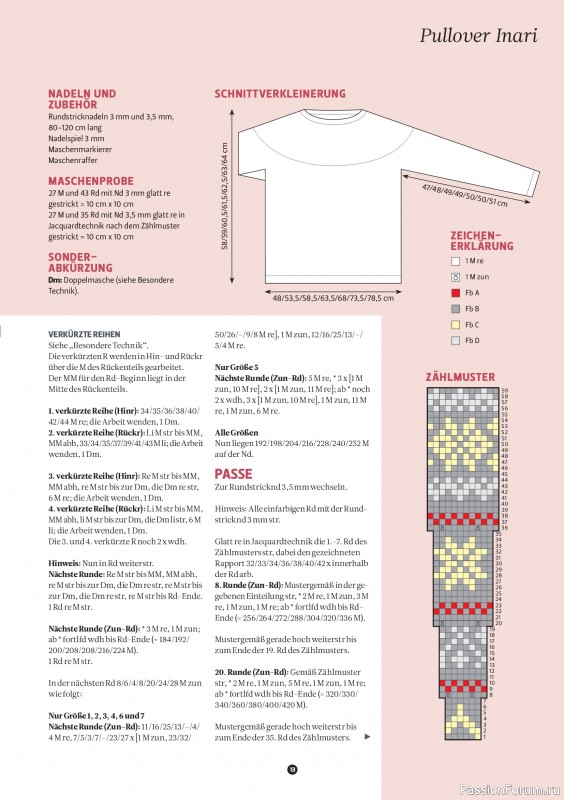 Вязаные проекты спицами в журнале &laquo;The Knitter №80 2026 Germany&raquo;