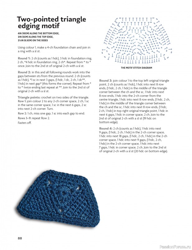 Вязаные проекты в книге «Block-by-Block Blankets and Afghans».